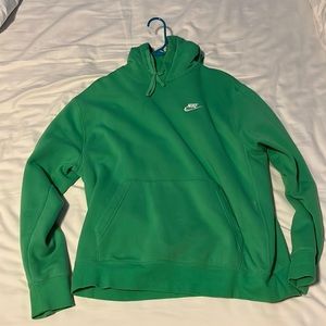 Green Nike Hoodie